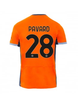 Inter Milan Benjamin Pavard #28 Ausweichtrikot 2023-24 Kurzarm